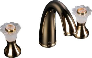 Смеситель для раковины Boheme Camelia бронза 297-Camelia